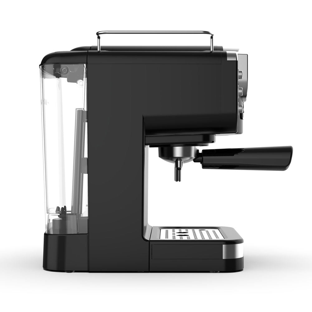 Lafeeca 19-Bar Espresso Machine Black – 19-bar pump espresso machine with milk frother