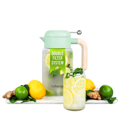 Lafeeca Essence Cold Brew Maker Pastel Green – cold brew coffee maker with dual-layer stainless filter