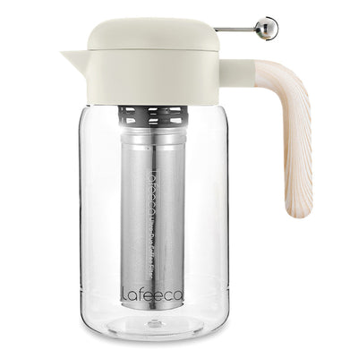Lafeeca Essence Cold Brew Maker Dune – cold brew coffee maker with dual-layer stainless filter