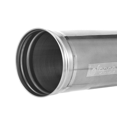Lafeeca Ultra Dual Filter – close-up of the fine dual-layer stainless steel mesh