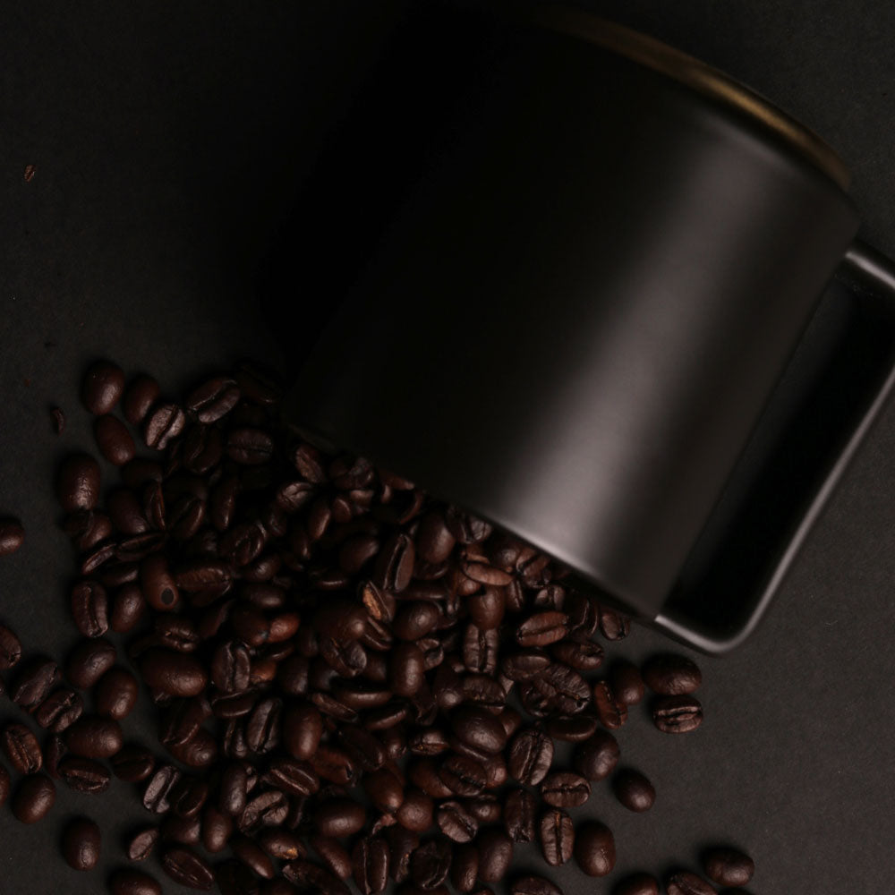 Lafeeca Ceramic Coffee Mug Set Matte Black – dishwasher-safe handmade ceramic mugs
