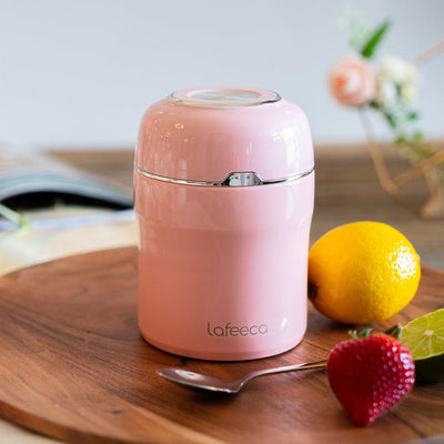 Lafeeca Airtight Coffee Canister Pink – airtight coffee jar that keeps beans fresh