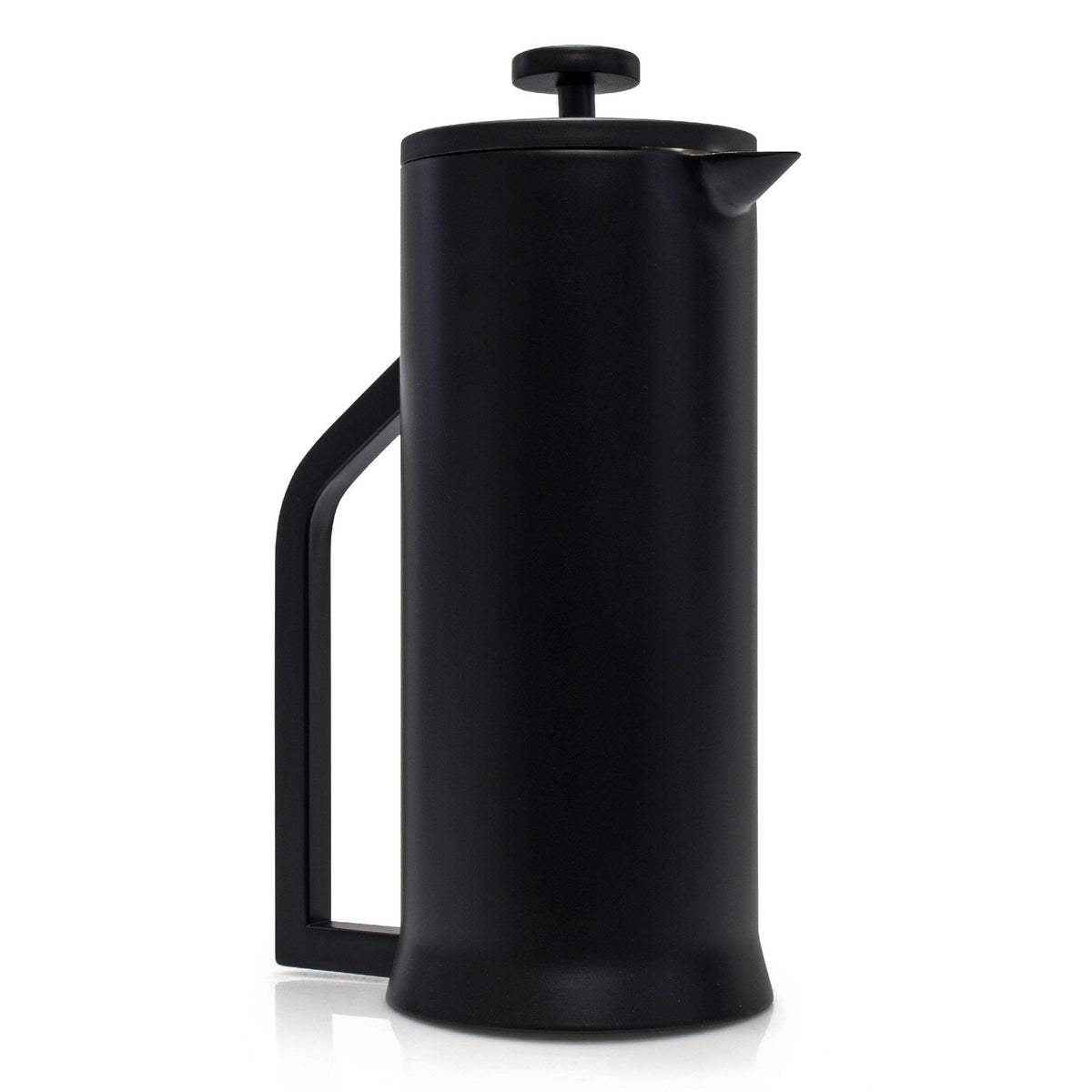 Lafeeca Stainless Steel French Press Black – 34 oz double-wall insulated French press coffee maker