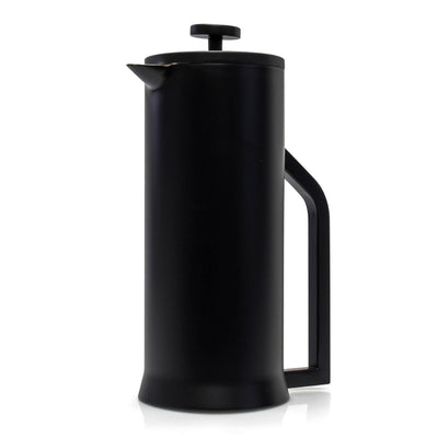 Lafeeca Stainless Steel French Press Black – stainless coffee press that keeps coffee hot longer