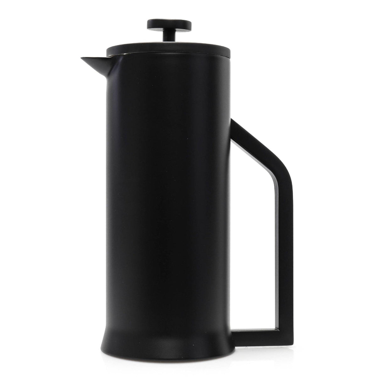 Lafeeca Stainless Steel French Press Black – 34 oz double-wall insulated French press coffee maker