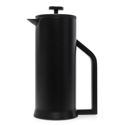 Lafeeca Stainless Steel French Press Black – 34 oz double-wall insulated French press coffee maker