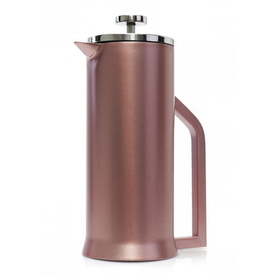 Lafeeca Stainless Steel French Press Rose Gold – stainless coffee press that keeps coffee hot longer